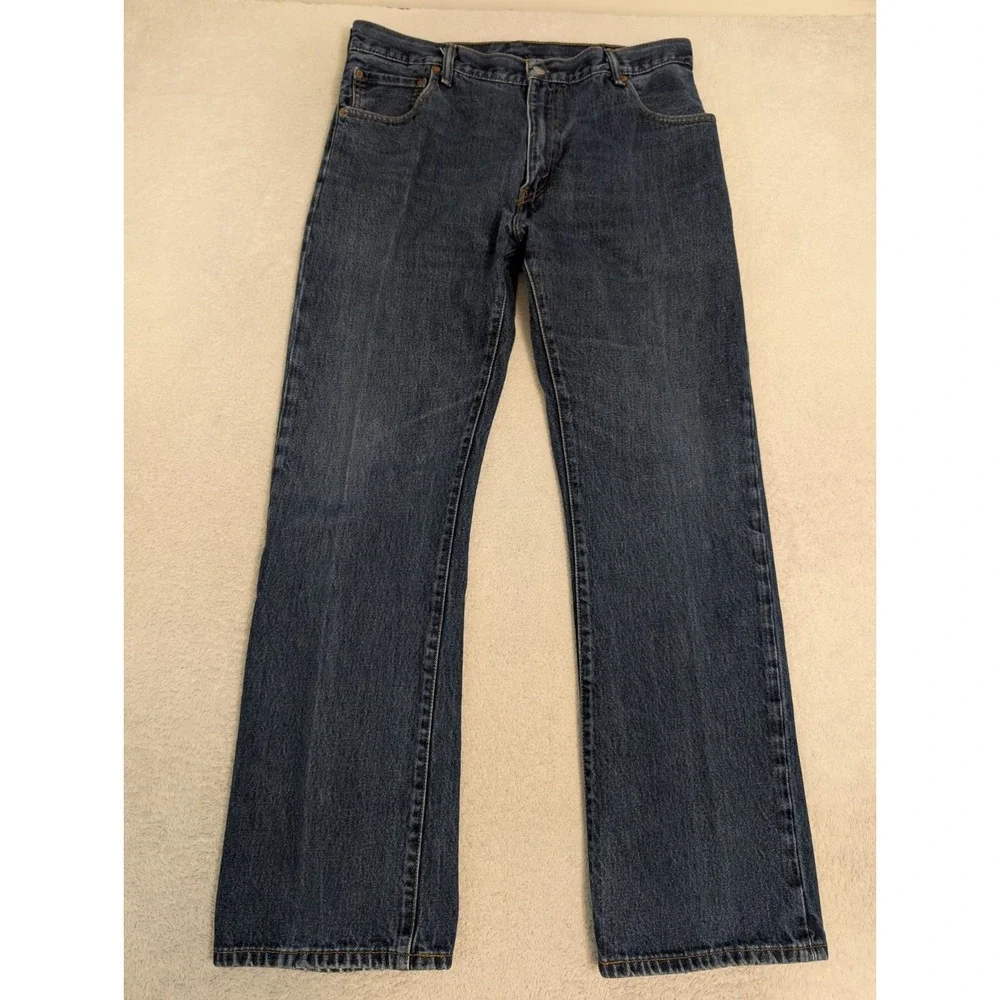 Levis 517 Jeans Mens 36 X 32 Bootcut‎ Denim Western Cowboy Y2K Medium Wash Blue
